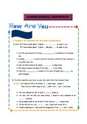 English worksheet: Conditional Sentence