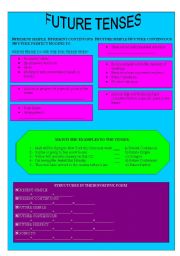 English Worksheet: FUTURE TENSES 