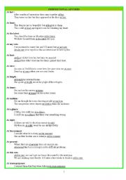 English Worksheet: PREPOSITIONAL ADVERBS