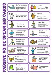 SET 6: Passive voice / tenses / adverbs of frequency / irregular verbs / modals - worksheet OR speaking activity (purple series) + KEY for ws 1-6