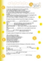 English Worksheet: Consolidation