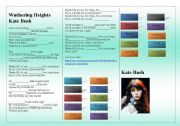 English Worksheet: SONG: KATE BUSH - WUTHERING HEIGHTS