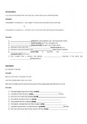 English worksheet: present perfect exercises 