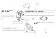 English Worksheet: planetarium