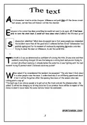 English Worksheet: End-of-term test N1 SECOND FORM