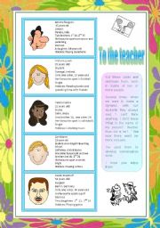 English Worksheet: Introducing people-conversation cards