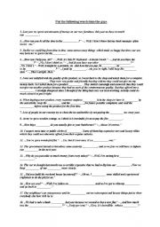 English Worksheet: Money idioms