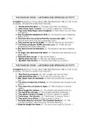 English worksheet: READING, LISTENING AND SPEAKING ACTIVITY