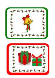 Christmas flashcards part 2 of 2