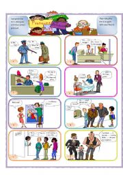 English Worksheet: Mini-dialogues with pronouns
