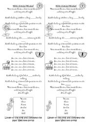 English Worksheet: HER COMES THE SUN- SONG