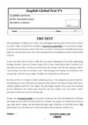 English Worksheet: synthese 1