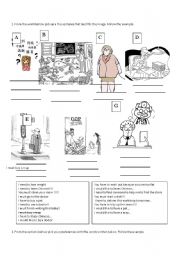 English Worksheet: must, need and have