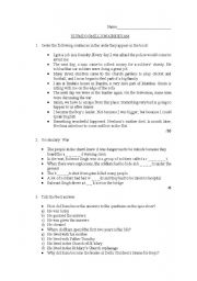 English Worksheet: slumdog millionaire test