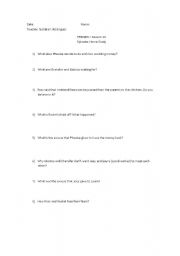 English worksheet: Friends - Season 10 Episode 8