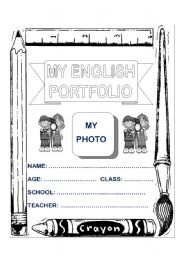 English Worksheet: My English Portfolio