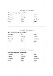 English Worksheet: Food & restaurant