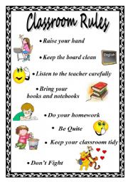 Classroom Rules