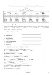 English Worksheet: BASIC CONTENTS
