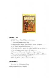 English worksheet: The Prince and the Pauper 