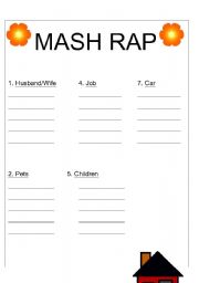 English worksheet: MASH