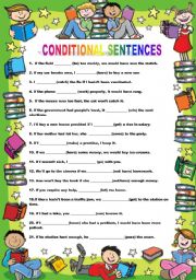 English Worksheet: CONDITIONALS 
