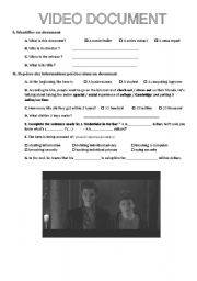 English Worksheet: The social network