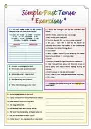 Exercises - Simple Past Tense