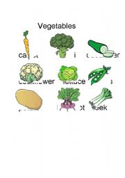 vegetables