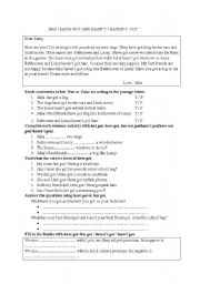English Worksheet: have got has got