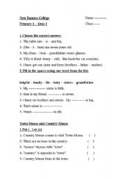 English worksheet: worksheets