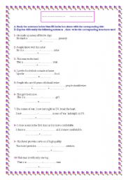 English Worksheet: Grammar: Compound Adjectives