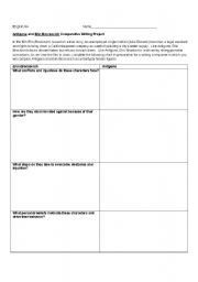 English Worksheet: Anitgone and Erin Brokovich