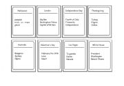 English Worksheet: Taboo - America vs UK