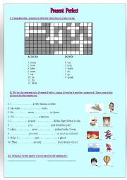 English worksheet: Present Perfect