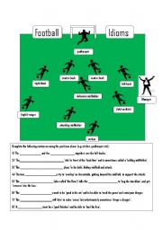 English Worksheet: Football Idioms