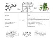 English Worksheet: word charts