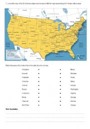 English Worksheet: native americans cultures part 2