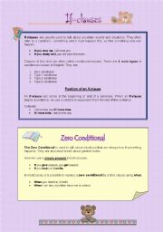 English Worksheet: IF-Clauses