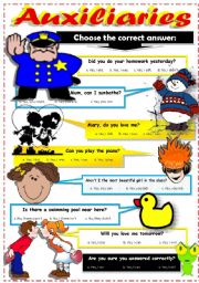 AUXILIARY VERBS 