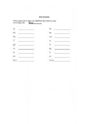 English worksheet: Abbreviations