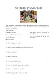 English worksheet: Wizards of  Waverly Place