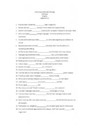 English worksheet: Prepositions