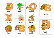 English worksheet: alphabet 1