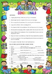 English Worksheet: conditionals