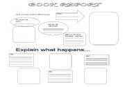 English worksheet: Book Report