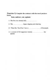 English worksheet: directions