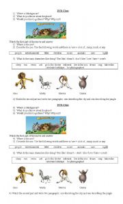 English Worksheet: madagascar