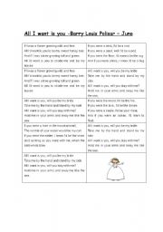 English Worksheet: Juno Song