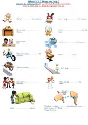 English Worksheet: Prepositions